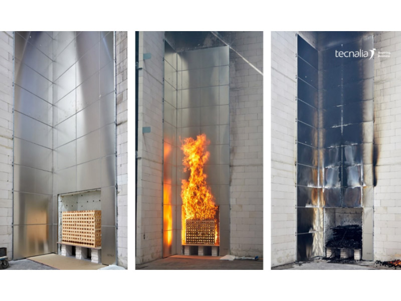 TECNALIA presentará en FIREX 2019 (Londres) su nuevo Laboratorio de Ensayos de Fuego a Gran Escala para Fachadas