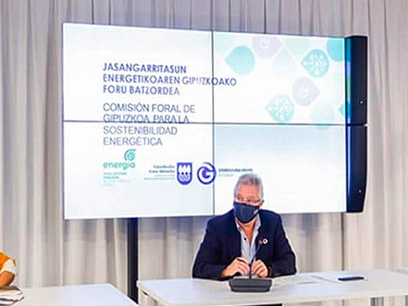 Gipuzkoa pone en marcha la Comisión Foral para la Sostenibilidad Energética