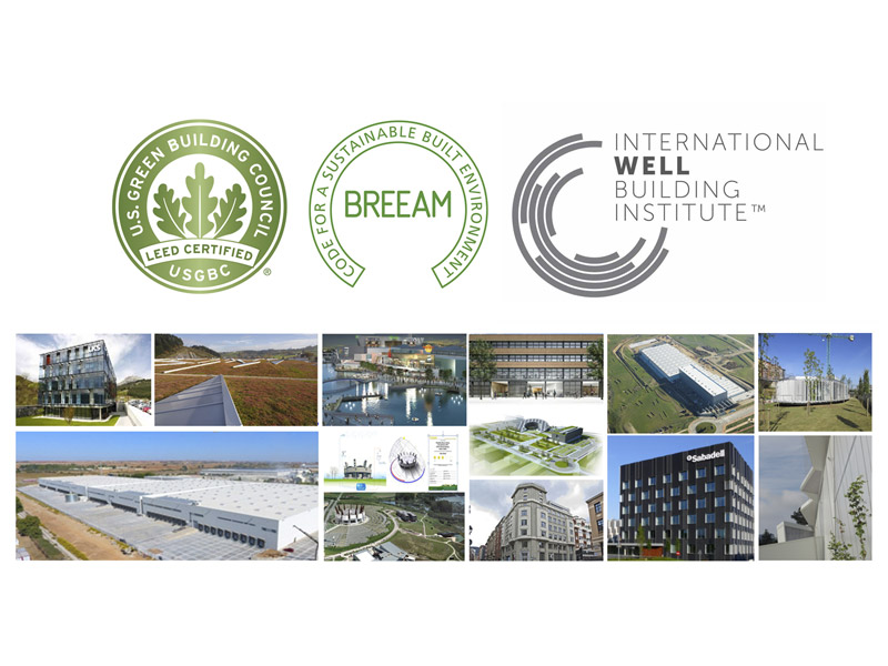 LKS Krean alcanza los 100 edificios certificados LEED, BREEAM o WELL