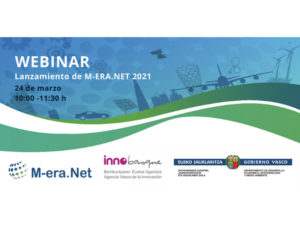 Webinar Lanzamiento de M-ERA.NET 2021 @ Webinar Online