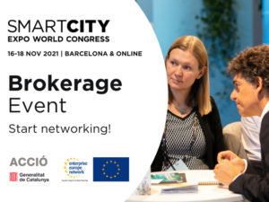 Brokerage Event Smart City 2021 - Encuentros híbridos bilaterales internacionales en el marco del evento Smart City Expoworld Congress 2021 @ Evento Online