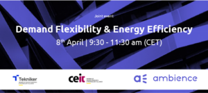 Tekniker organiza un workshop sobre Flexibilidad de la Demanda y la Eficiencia Energética @ Webinar Online vía ZOOM