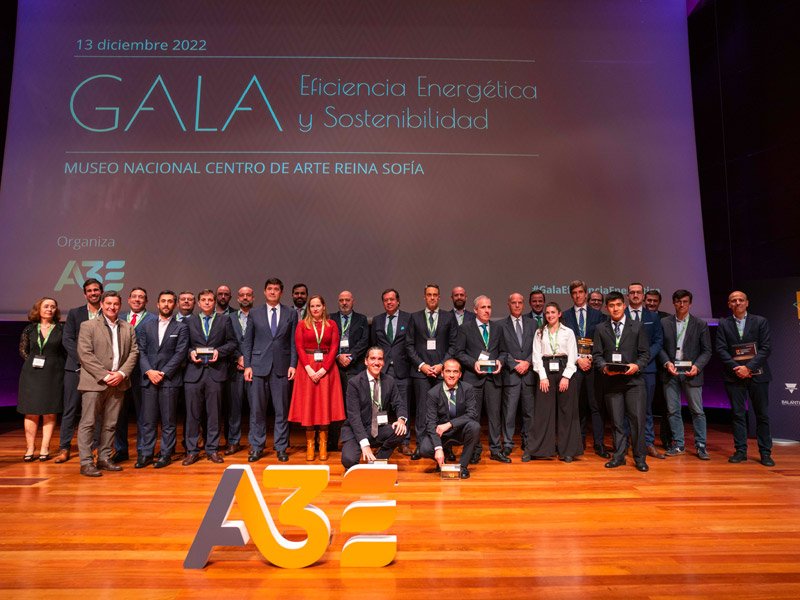El Ente Vasco de la Energía recibe el reconocimiento de la Asociación A3E a 40 años de trabajo