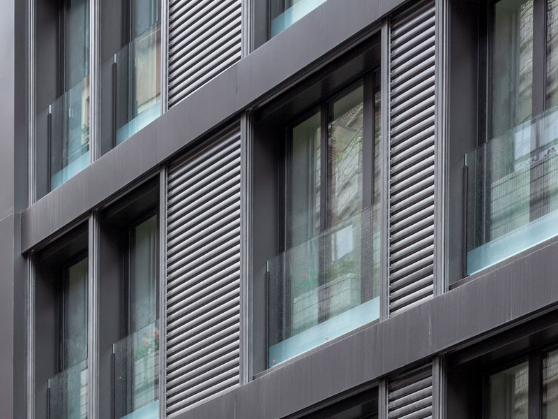 Wicona implementa su sistema de aluminio en viviendas colectivas Passivhaus de Oviedo