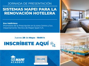 Webinar: Sistemas Mapei para la renovación hotelera